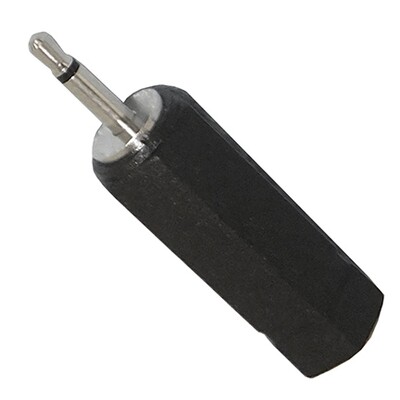 3/32" Plug to 1/8" Jack adapter, Mono