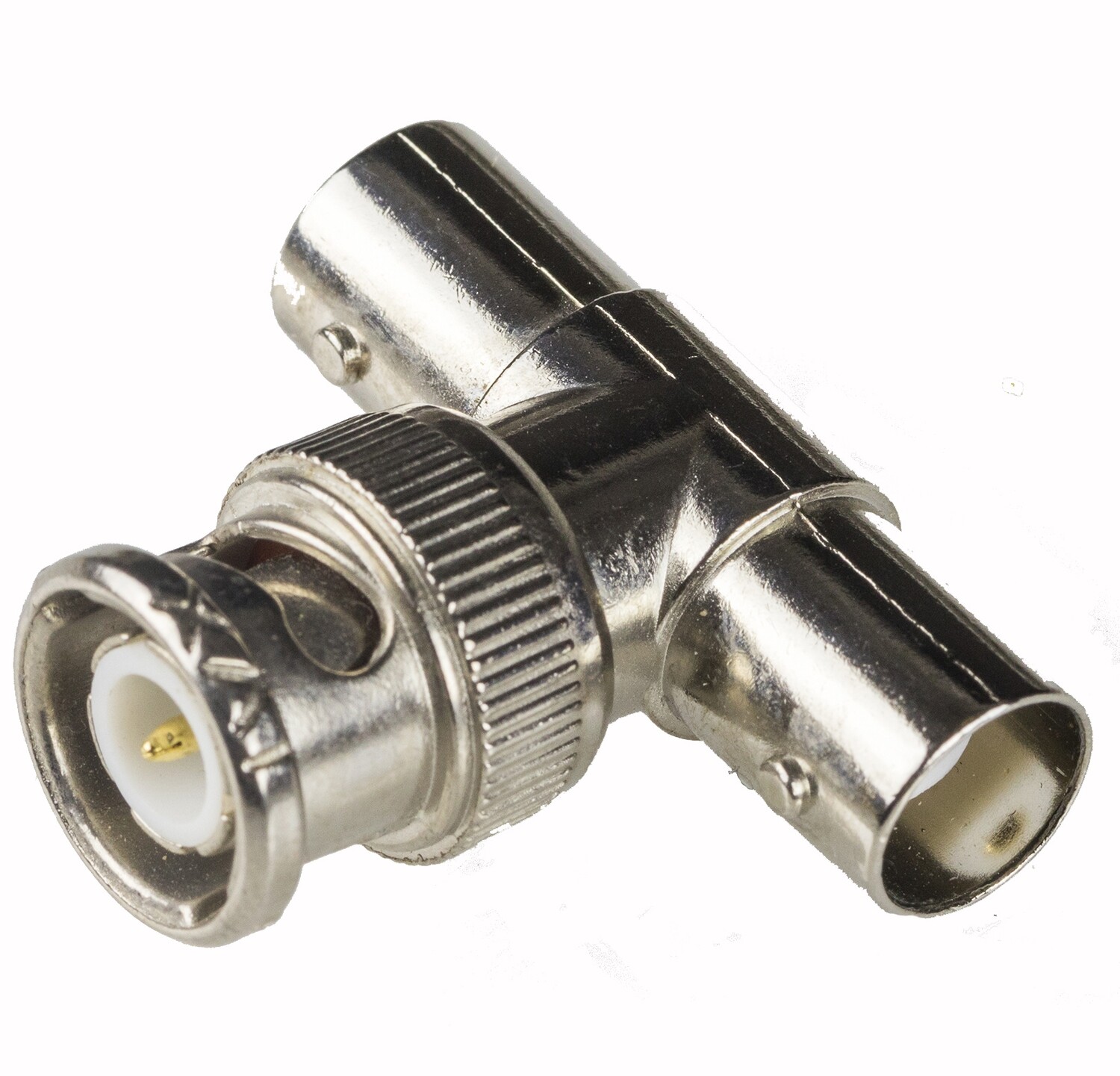 BNC Tee Adapter Female-Male-Female