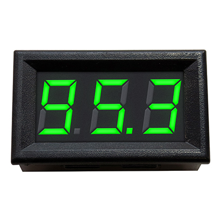 Digital LED Panel Green Voltmeter Digital LED Panel Green Voltmeter