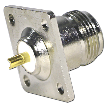 Type N Female 4-Hole Mount