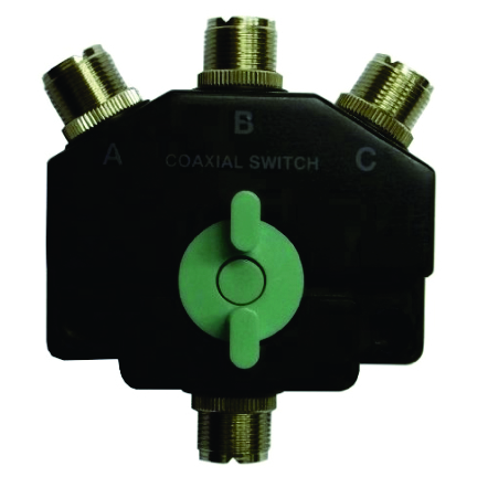 Heavy Duty Coax Switch 3 Position