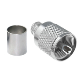 Crimp-On Coax Connectors