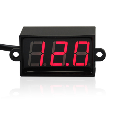 Waterproof 3.5-30V Meter Red Waterproof 3.5-30V Meter Red