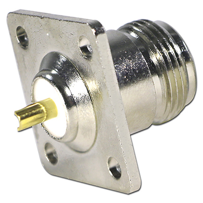 Type N Female 4-Hole Mount
