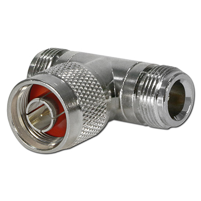 Type N Tee Adapter Female-Male-Female