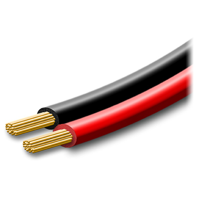 Red/Black Zip Cord AWG #10