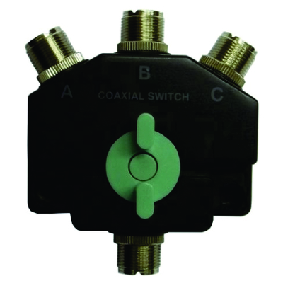Heavy Duty Coax Switch 3 Position