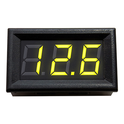 Digital LED Panel Yellow Voltmeter Digital LED Panel Yellow Voltmeter