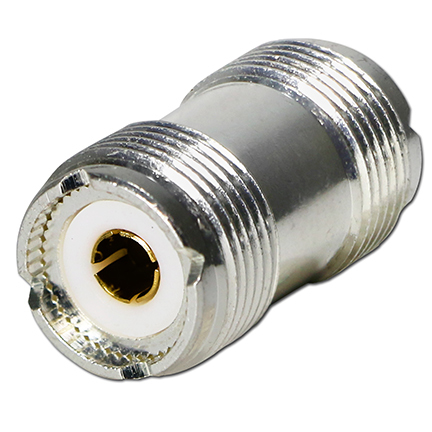 UHF Barrel Connector Nickel/Teflon