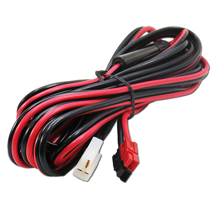 FM Mobile "T-style" Fused Power Cable with Powerpoles