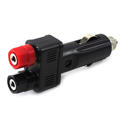 Lighter Plug Adapter with Binding Posts