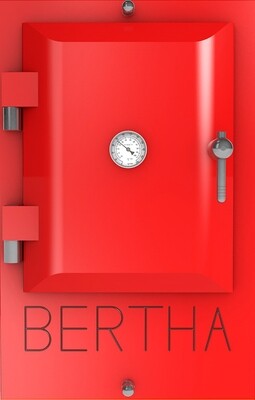 Bertha ™ печь-гриль. Цвет: красный RAL 3028 Bertha ™ печь-гриль. Цвет: красный RAL 3028