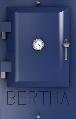 Bertha ™ печь-гриль. Цвет: темно-синий RAL 5011 Bertha ™ печь-гриль. Цвет: темно-синий RAL 5011