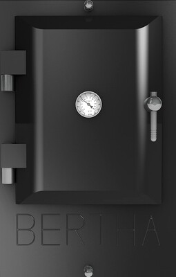 Bertha ™ печь-гриль. Цвет: черный 9005 Bertha ™ печь-гриль. Цвет: черный 9005