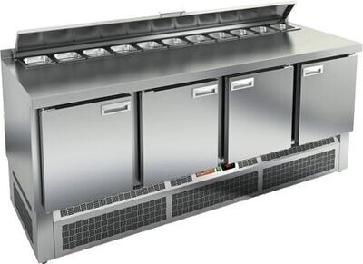 Стол для салатов Hicold SLE2-1111GN С КРЫШК. Стол для салатов Hicold SLE2-1111GN С КРЫШК.