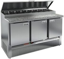 Стол для пиццы Hicold PZE1-111GN (1/3) КАМЕНЬ Стол для пиццы Hicold PZE1-111GN (1/3) КАМЕНЬ