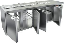 Стол для салатов Hicold SL2T-1111/GN (1/6) Стол для салатов Hicold SL2T-1111/GN (1/6)
