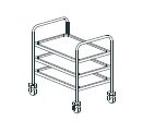 ТЕЛЕЖКА СЕРВИСНАЯ APACH CHEF LINE LWBS805094 ТЕЛЕЖКА СЕРВИСНАЯ APACH CHEF LINE LWBS805094
