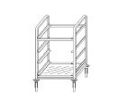 ТЕЛЕЖКА ДЛЯ КАССЕТ APACH CHEF LINE LWBB55 ТЕЛЕЖКА ДЛЯ КАССЕТ APACH CHEF LINE LWBB55