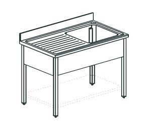 Ванна моечная Apach Chef Line LS106-54LW Ванна моечная Apach Chef Line LS106-54LW