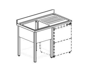 Ванна моечная Apach Chef Line LS126-54RWD Ванна моечная Apach Chef Line LS126-54RWD