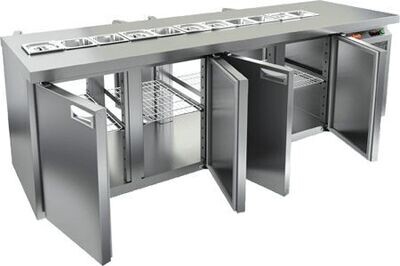 Стол для салатов Hicold SL2T-1111/GN (1/6) Стол для салатов Hicold SL2T-1111/GN (1/6)