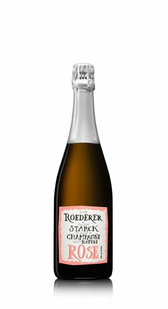 Louis Roederer Brut Nature Rose Philippe Starck 2015