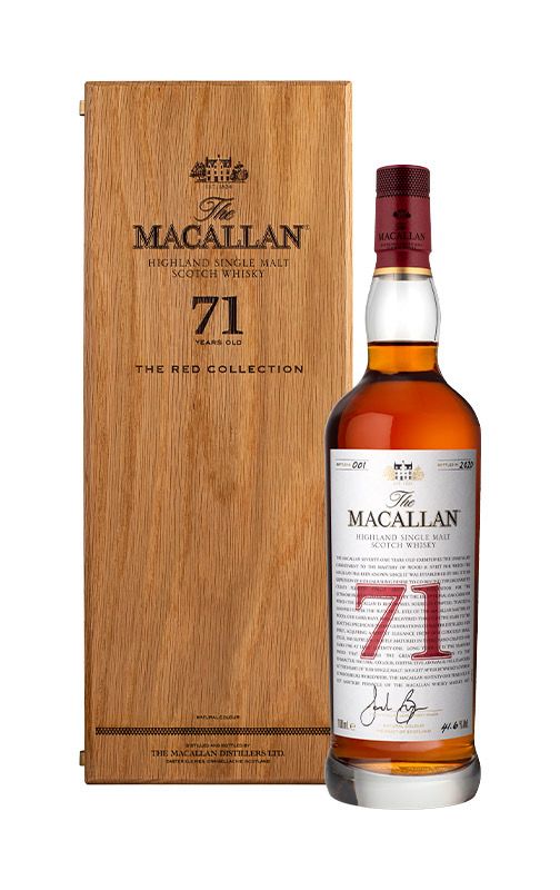The Macallan Red Collection 71 Years Old con Estuche