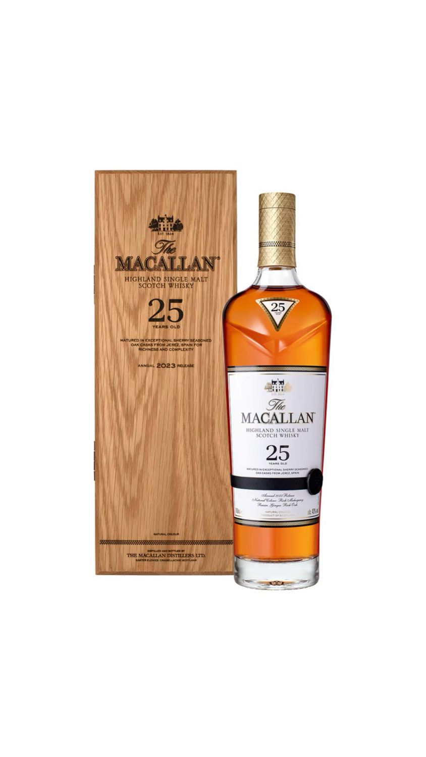 The Macallan Sherry Oak 25 Years old Release 2021