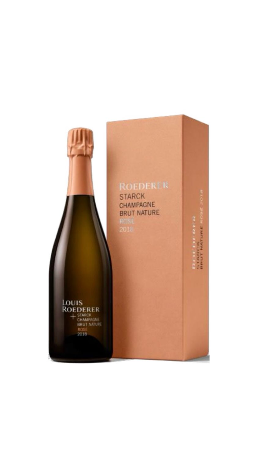 Louis Roederer Brut Nature Rose Philippe Starck 2018
