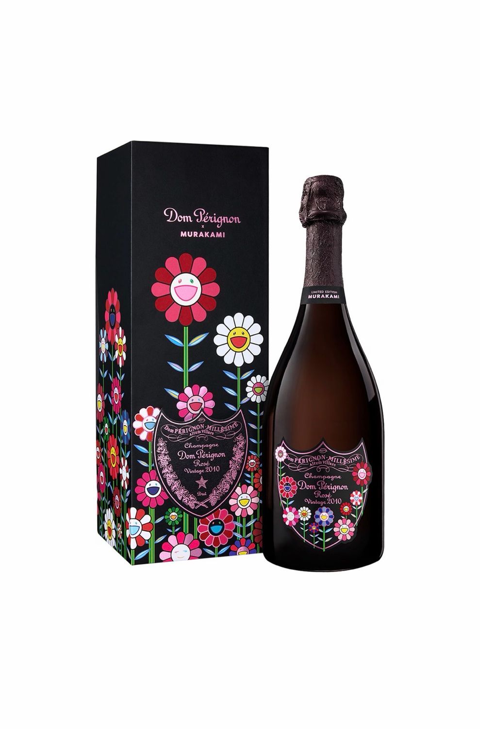 Dom Perignon Rosé Vintage Takashi Murakami Limited Edition 2010 Dom Pérignon Dom Perignon Rosé Vintage Takashi Murakami Limited Edition 2010 Dom Pérignon