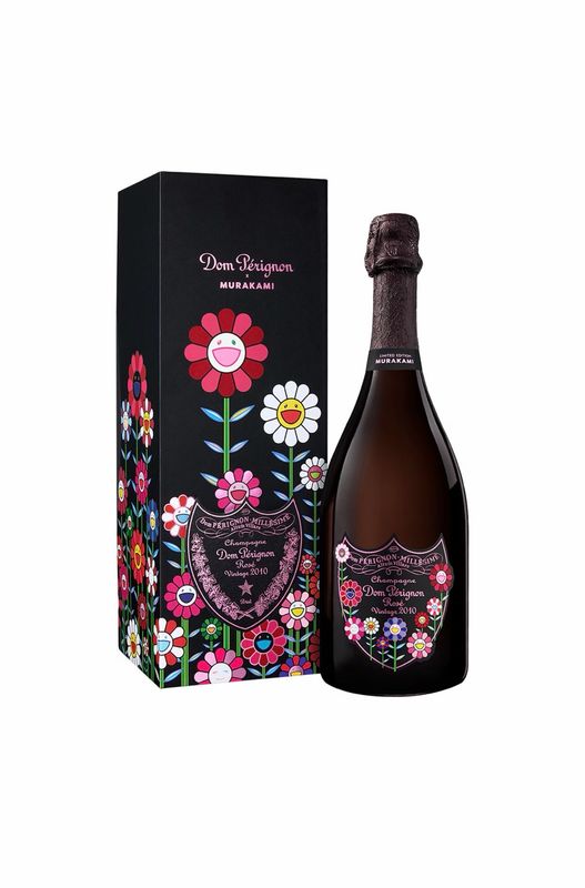 Dom Perignon Rosé Vintage Takashi Murakami Limited Edition 2010 Dom Pérignon Dom Perignon Rosé Vintage Takashi Murakami Limited Edition 2010 Dom Pérignon