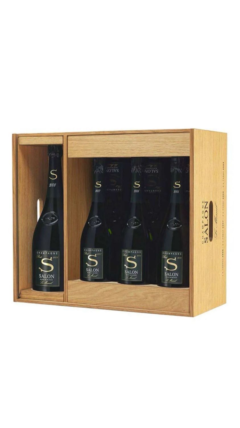 Salon Oenotheque Caisse 2008, Añadas 2008, 2004, 2006, 2007