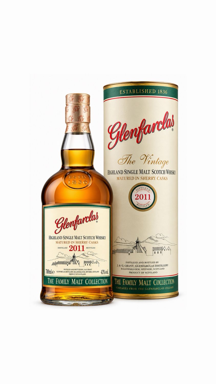 Glenfarclas The Vintage 2015 Glenfarclas The Vintage 2015