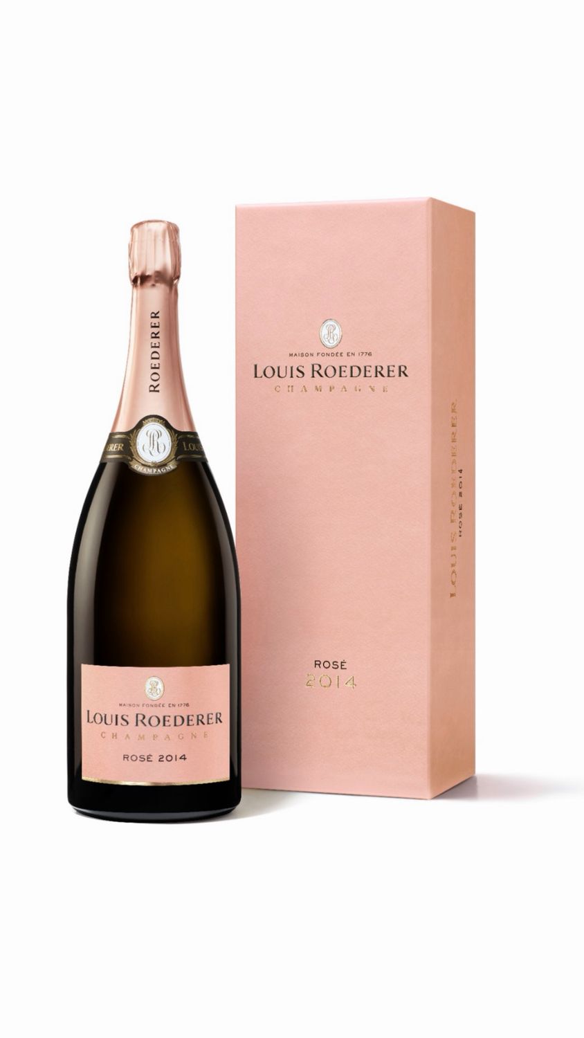 Louis Roederer Brut Vintage Rose 2014 estuchado 150cl