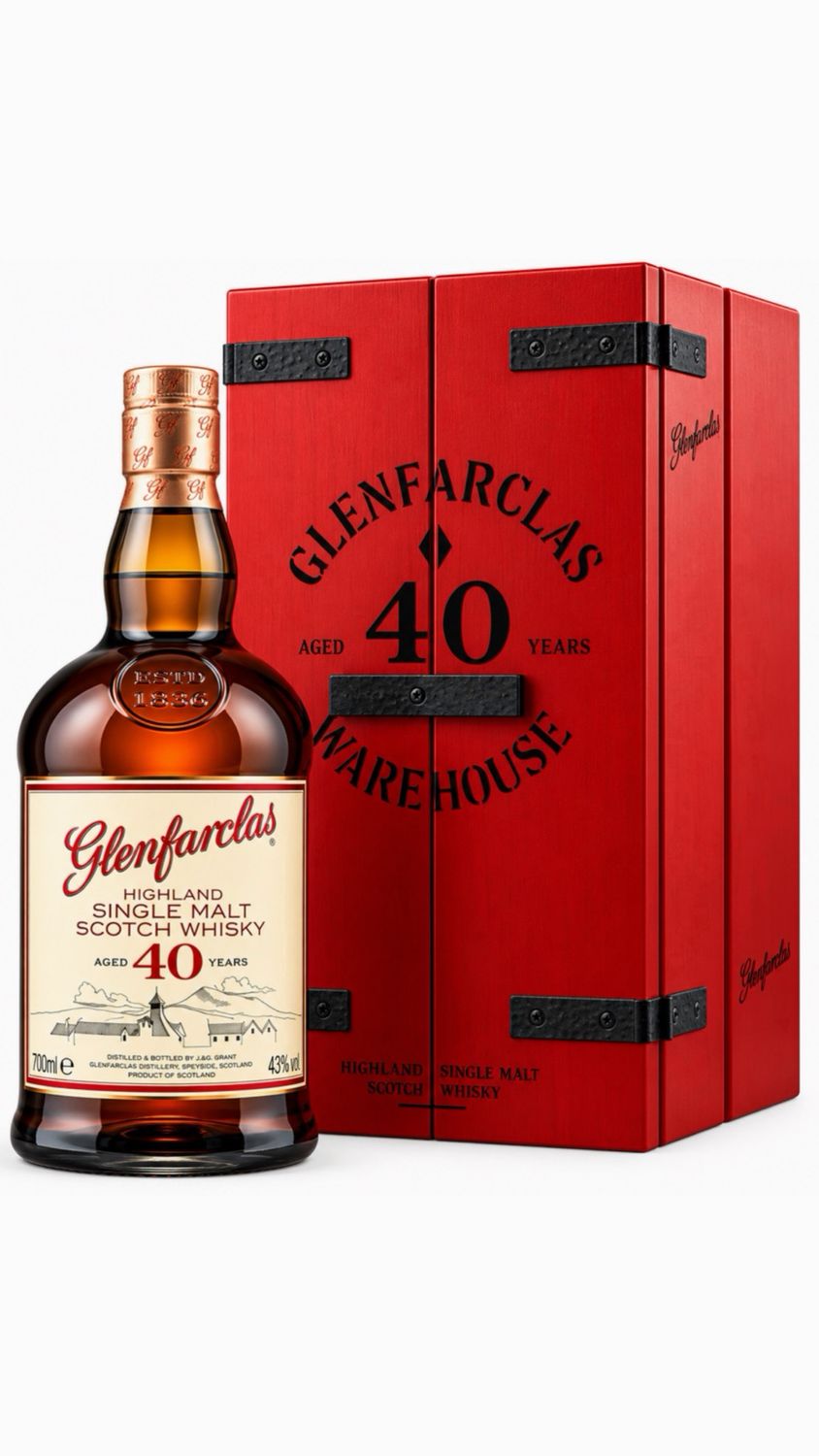 Glenfarclas Single Malt 40 Años