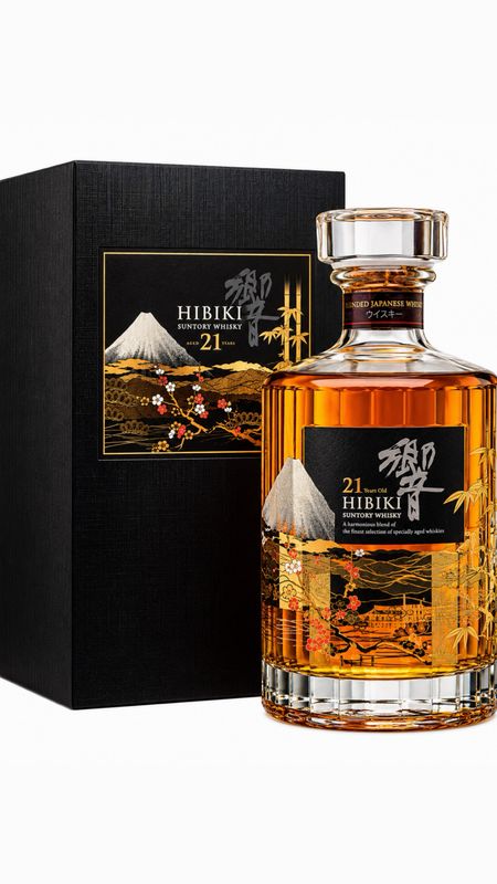 Suntory Hibiki 21 Años Kacho Fugetsu Limited Edition