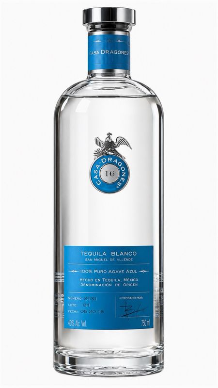 Tequila Casa Dragones blanco 70CL