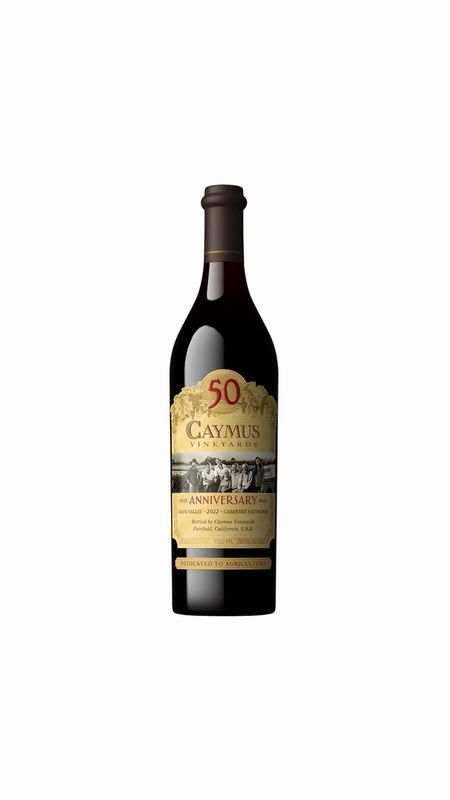 Caymus Vineyards Cabernet Sauvignon 50th Anniversary 2022