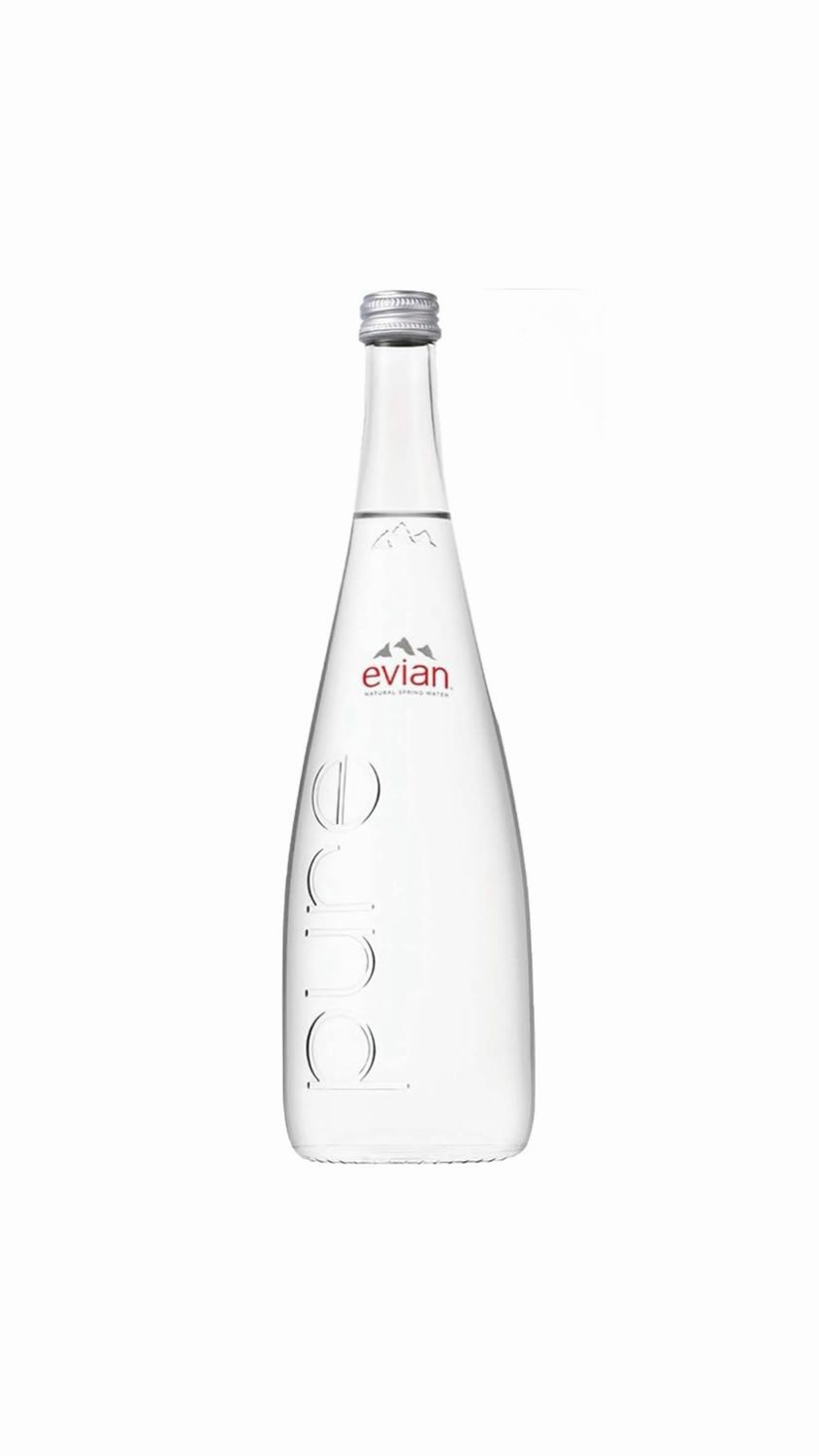 Agua Evian 75CL Caja 20 Und