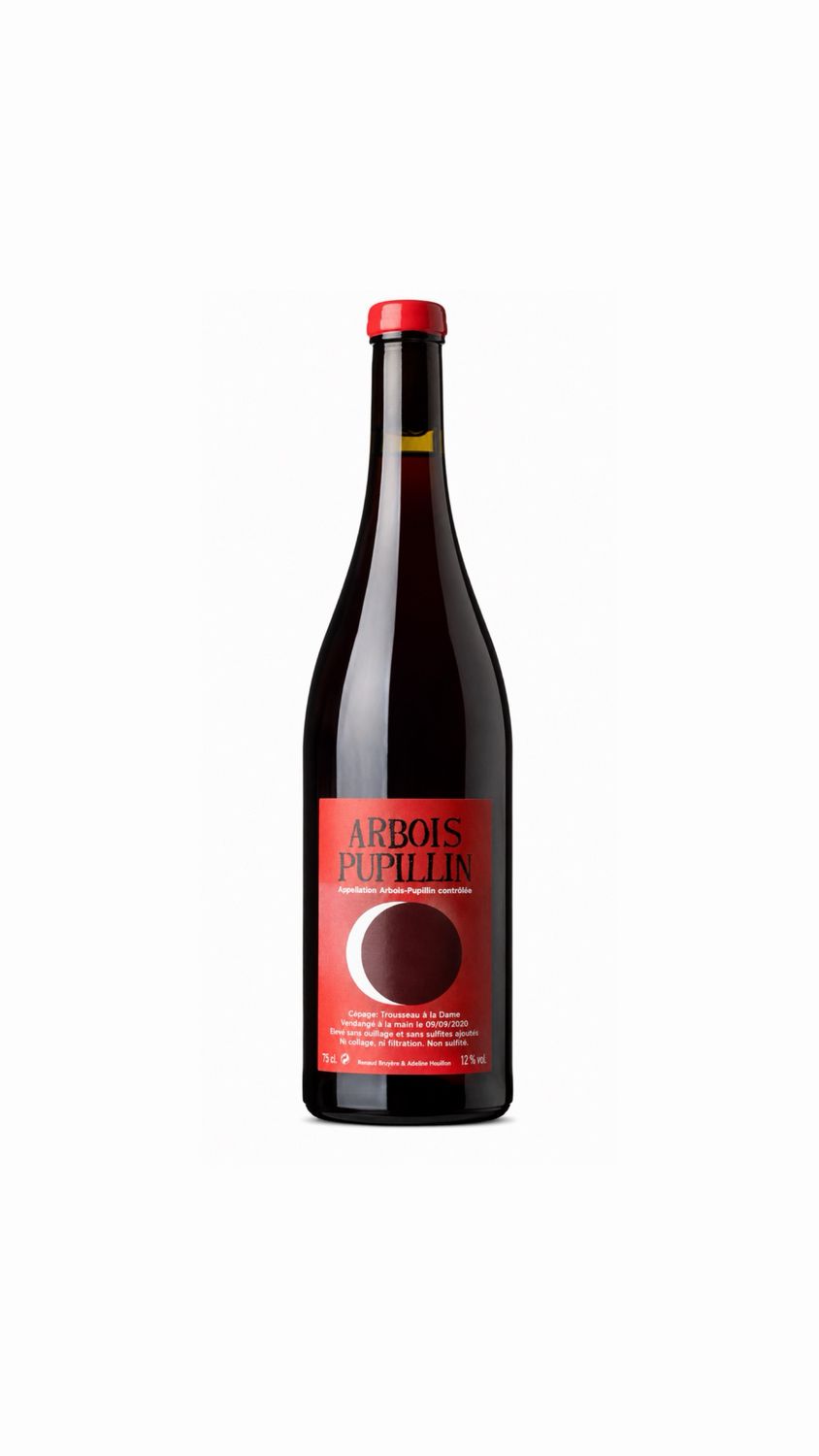 Bruyere et Houillon Trousseau Arbois Pupillin en Aspis 2020