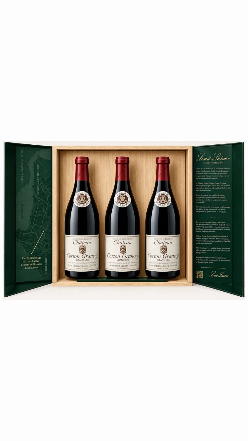 Chateau Corton Grancey G.Cru 2020 3 x 75CL Chateau Corton Grancey G.Cru 2020 3 x 75CL