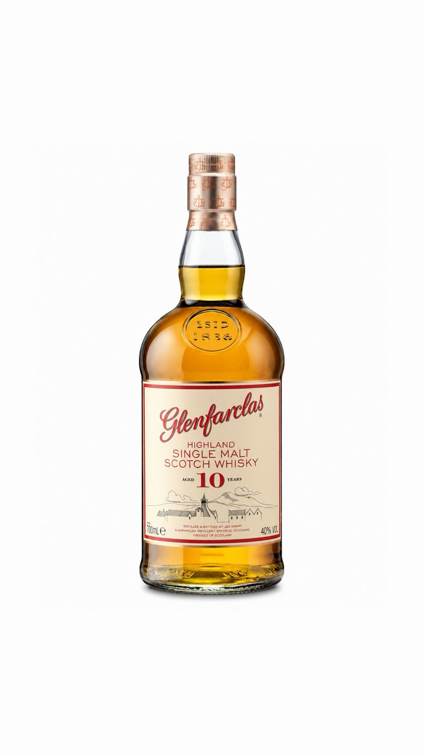 Glenfarclas Single Malt 10 Años Glenfarclas Single Malt 10 Años