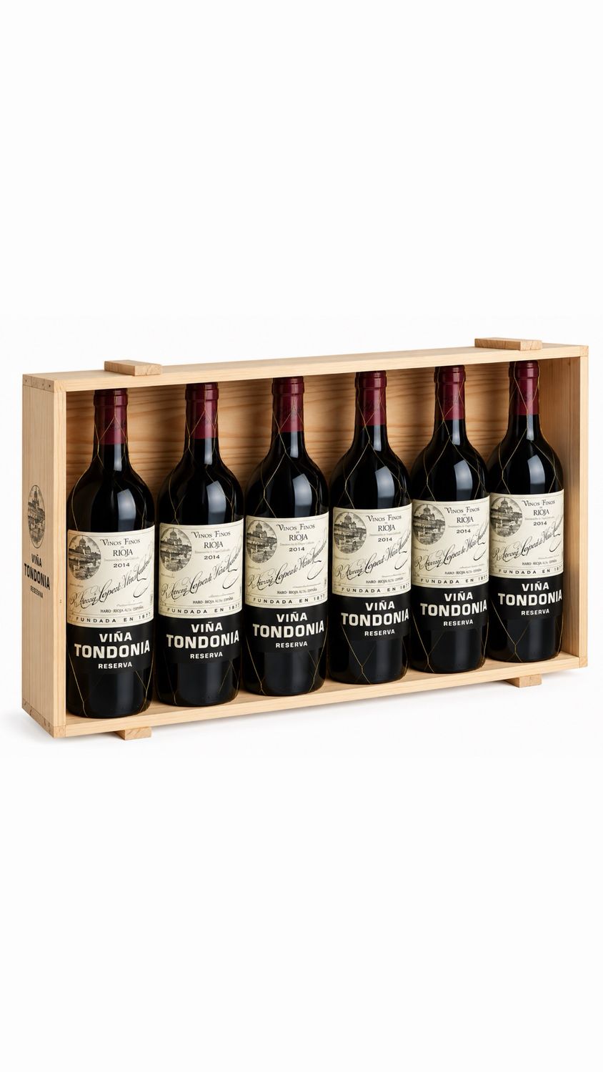 L.Heredia Viña Tondonia Reserva Tinto 2014 6 x 75CL L.Heredia Viña Tondonia Reserva Tinto 2014 6 x 75CL