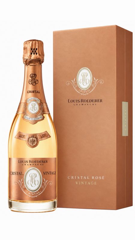 Louis Roederer Cristal Rose estuchado 2015