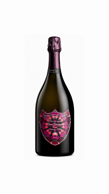 Dom Perignon x Damien Hirst rose 2010