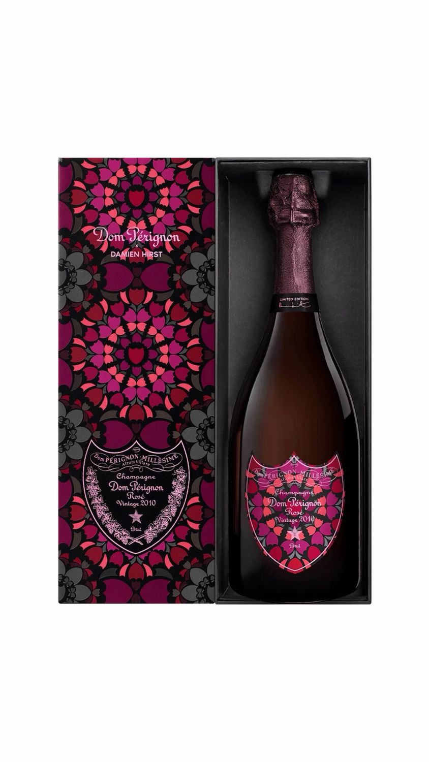 Dom Perignon x Damien Hirst rose 2010 Dom Perignon x Damien Hirst rose 2010