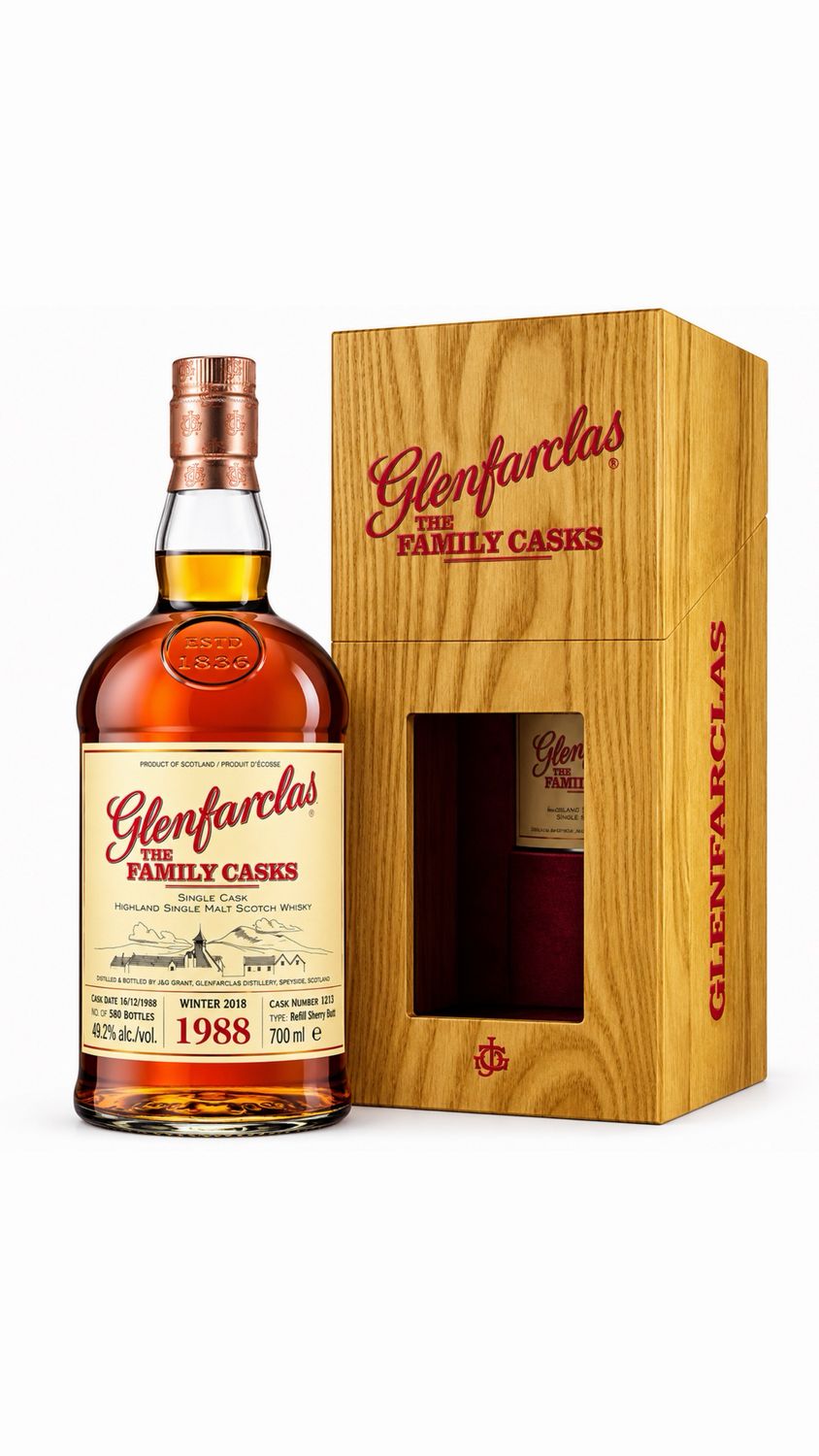 Glenfarclas The Family Cask 1060 75CL Glenfarclas The Family Cask 1060 75CL