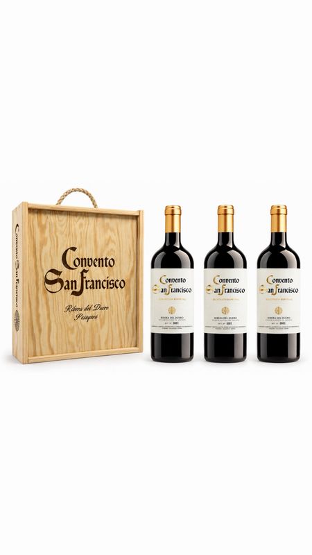 Convento San Francisco S.Especial 2019 Estuche 3 bot