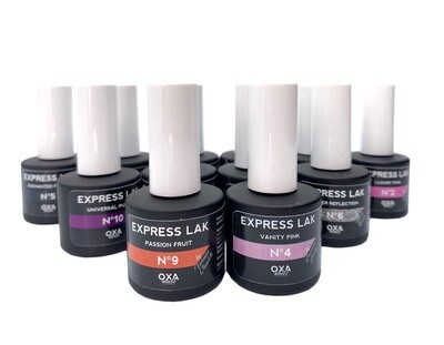 Kit 12 Express Lak multicolor Kit 12 Express Lak multicolor